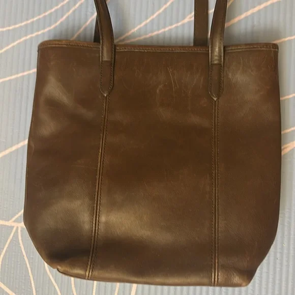 Vintage Coach Dark Brown Tote Bag - Picture 8 of 8